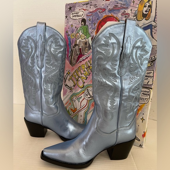 Jeffery Campbell Dagget Boots New - Picture 3 of 15